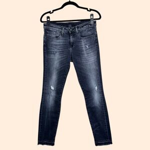 R13 Alison Skinny Crop Jeans